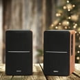 thumbnail image 6 of Edifier R1280Ts Powered Bookshelf Speakers - 2.0 Stereo Active Near Field Monitors - Studio Monitor Speaker - 42 Watts RMS with Subwoofer Line Out - Wooden Enclosure, 6 of 10