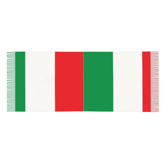 Women Italian Flag Scarf Large Shawls For Travel Office