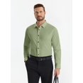 thumbnail image 3 of sogami Men's Stretch Dress Shirt Wrinkle Free Button Down Shirt Business Casual, 3 of 7