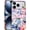Butterfly Vase Blue Collage, variant on Case for iPhone 17, Blossom Floral Rabbit Butterfly Pink Phone Case Cover for Girls Women (Frosted & Durableļ¼