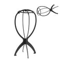 thumbnail image 3 of Foldable Wig Stand, Sturdy Design for Fast Drying and Storage, with Wide Applications for Hats and Cosplay Helmets, for Hair Salon Travel and Home Use, 3 of 7