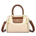 thumbnail image 3 of Bolso de mano de lujo tejido a mano de gran capacidad de cuero suave para mujer, bolsos cruzados de hombro, bolsos de diseño de ocio para damas, 3 of 5