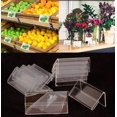 thumbnail image 5 of 40 piezas de portaetiquetas transparentes, etiquetas de precio de acrílico transparente, mini S, 5 of 5