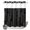 Black, variant on No Hook Shower Curtain, Southwestern Lines Shower Curtains for Bathroom with See Through Top Window, Boho Minimalist Stripes Pattern Orange Waterproof & Washable Bath Curtain Narrow 54"x78"