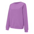 thumbnail image 6 of Pink Womens Fall Tops Fashion Casual Women's Warm Sweatshirt Long Sleeve O Neck 2024 Autumn and Winter New Women's Sweatshirt Top Sweaters for Women, 6 of 6