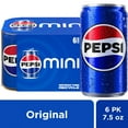thumbnail image 2 of Pepsi Cola Soda Pop Mini Cans 6 ct / 7.5 fl oz - Pack of 1, 2 of 4