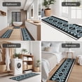 thumbnail image 5 of Boho Multicolor Geometric Ethnic Pattern Kitchen Rugs Sets Of 3,Kitchen Runner Rugs Non Skid Washable,Decorative Kitchen Floor Mats for Kitchen,Sink,Laundry,17"x30"+ 17"x47" + 17"x59", 5 of 6