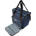 thumbnail image 1 of Bolsa de ganchillo, bolsa de almacenamiento portátil para tejer, tejido de lana, bolsos multibolsillos, agujas de tejer, accesorios de ganchillo, 1 of 6