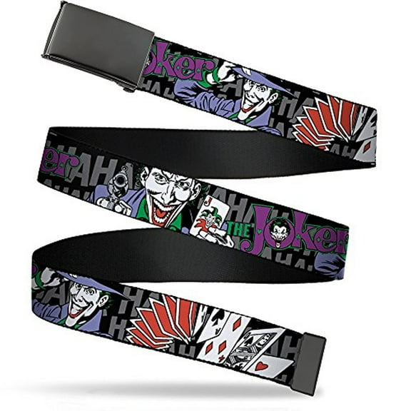 Buckle-Down Web Belt Joker 1.5"