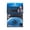 Blue, variant on RED Premium Boar Bristles Brush Pocket Wave Brush with Case Bow Wow 360 Wave Brush for Men Medium Hard Curved Brush (Blue)