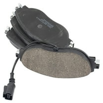 TRQ Front Premium Posi Ceramic Disc Brake Pad Set for Volkswagen Audi New BFA73513 Fits select: 2018-2021 VOLKSWAGEN TIGUAN, 2019-2021 AUDI Q3