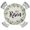 He is Risen, variant on Easter Elastic Round Tablecloth, He is Risen Spring Green Leaves Spring Fitted Tablecloths for Round Table Oil-Proof Waterproof Table Cloth (Fit for 36" - 44" Round Table)