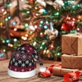 thumbnail image 6 of Naloa red Minimalist Snowflake Santa Hat for Kids Baby Christmas Hats,Girls Boys Toddler Plush Xmas Holiday Hat,Luxury Santa Claus Hat, 6 of 6