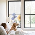 thumbnail image 2 of Pastoral Sunflower Window Privacy Film Farmhouse Floral Plants Leaf Decorative Glass Window Film UV Blocking Static Cling Non-Adhesive Sticker Covering for Home Door 29.5 x 78.7 inches, 2 of 8