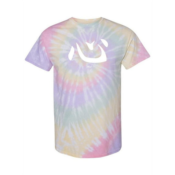 Heart In Kanji Tie-Dye Spiral Men -Smartprints Designs, Male XX-Large