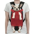 thumbnail image 5 of PetAmi Dog Carrier Backpack, Adjustable Dog Pet Cat Front Carrier Backpack | Ventilated Dog Chest Carrier for Hiking Camping Travel, Sling Bag for Small Medium Dog Cat Puppies, Large, 12-16 lbs, Red, 5 of 8