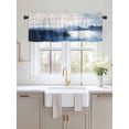 thumbnail image 2 of Valances for Windows Abstract Paint Texture Rod Pocket Cafe Window Treatments Valance Curtains for Kitchen Bathroom Laundry Basement Windows 42"x12", 2 of 9