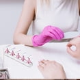 thumbnail image 3 of BEMS-2 piezas de estante de exhibición de uñas rosa, estante de práctica para puntas de uñas, 3 of 5