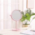 thumbnail image 1 of LED Makeup Mirror Touch Screen Cosmetic Mirrors Battery Operated Tabletop Bathroom Vanity Mirror with led Light (Color : Pink), 1 of 5