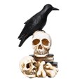 thumbnail image 1 of Halloween Lamp Decorative Scary Crow Skeleton Lamp Haunted House Night Light, 1 of 10