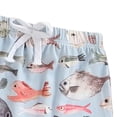 thumbnail image 5 of Taybagh Toddler Baby Boy Summer Baby Boy Outfits Fishing Theme Top Clothes Pattern Print Shorts Set 18 Months Boy Clothes, 5 of 6