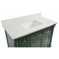 thumbnail image 2 of Sydney 42" Bathroom Vanity with Sage Green Cabinet and Engineered Marble Top, 2 of 7