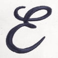 thumbnail image 3 of DALIX Quality Canvas Tote Bags Large Beach Bags Navy Blue Monogrammed E, 3 of 8