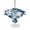 Navy,White,Blue, variant on Outdoor Tablecloth with Umbrella Hole for Patio/Picnic/Party/Camping, Nautical Coastal Waterproof Table Cloth Square Cover Washable, Vintage Sunmmer Ocean Starfish Deep Blue (60"x 60")