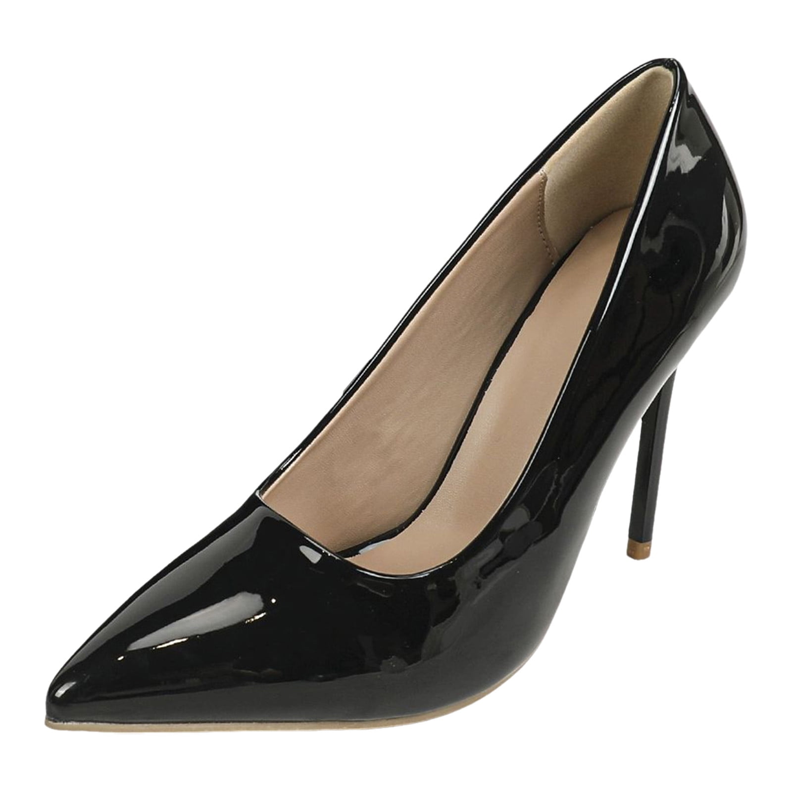 Black toe ring heels deals
