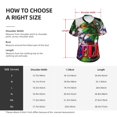 thumbnail image 6 of The Legend Of Zelda Ocarina Of Time Women's T Shirts V-Neck Tee Shirt Casual Short Sleeve T-Shirt Soft 3D Printed Summer Tee Tops Shirt XX-Large, 6 of 8