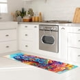 thumbnail image 3 of Graffiti Kitchen Mat Runner Rug - Rectangular, 15.7"x59", Washable, , Absorbent Kitchen Rugs, 3 of 6