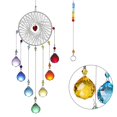 thumbnail image 1 of Colorido cristal Sun Catcher colgante Suncatchers araña lámpara luz oso de fresa  Hogar, 1 of 4