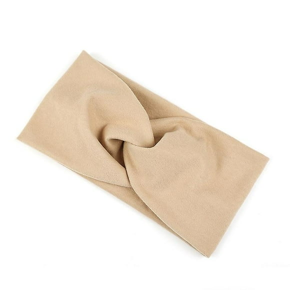 Sweet Retro Elastic Wool Knitting Fitness Headband/ Fashion Personality Wide Edge Hair Ban