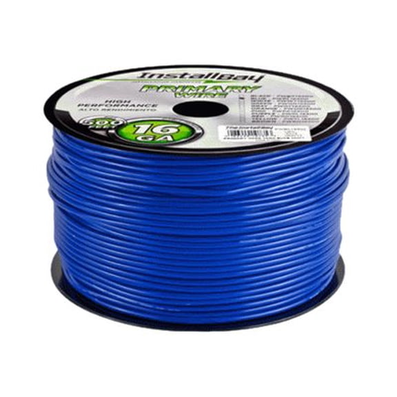 16GA/500' BLUE PRIMARY WIRE