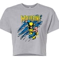 thumbnail image 3 of Marvel Wolverine - Slash - Juniors Cropped Graphic T-Shirt, 3 of 5