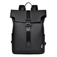 thumbnail image 2 of Backpack for Men Casual Travel Backpack Lightweight Water Resistant Laptop Daypack for Commuting Hiking Black One Size, 2 of 7