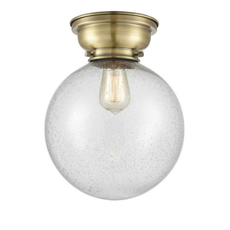 Innovations 623-1F-AB-G204-10 X-Large Beacon 1 Light 12 inch Flush Mount, Antique Brass
