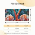 thumbnail image 6 of Zufioo Romantic Flamingo Pair Print Holiday Banners, Party Banners, Hanging Flags, Bar Shopping Mall Garden Wall Decorations, Holiday Decoration Supplies-Small, 6 of 8