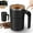 Black, variant on Automatic Magnetic Stirring Coffee Mug New Self Stirring Mug Electric Protein Shaker Bottle Stainless Steel Mixing Cup