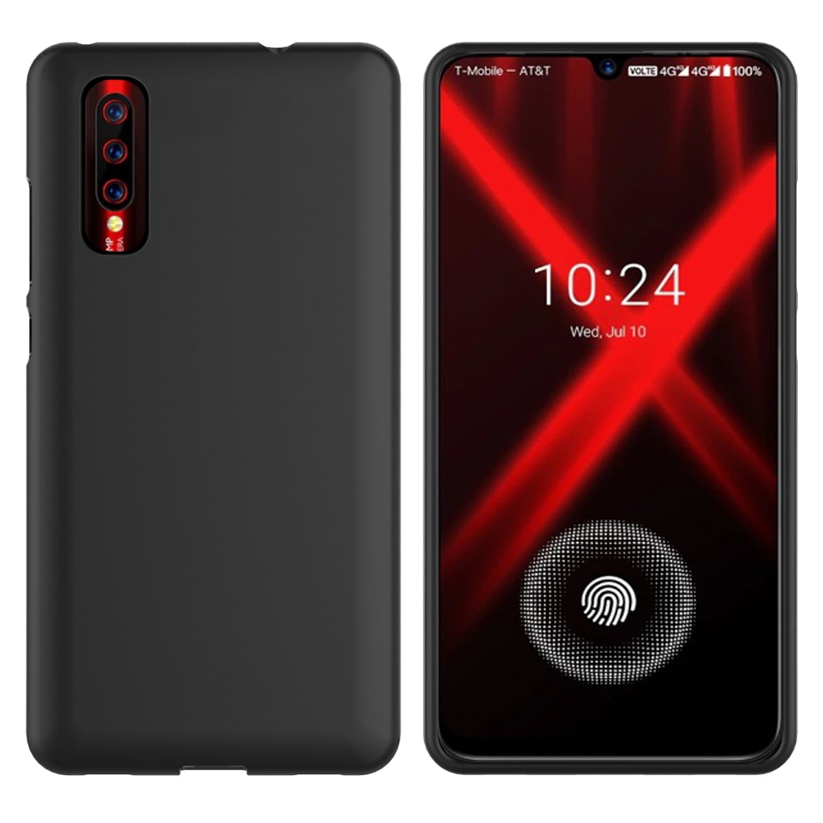 Cribun Umidigi X TPU case,Soft TPU Slim Fashion Anti-Fingerprint