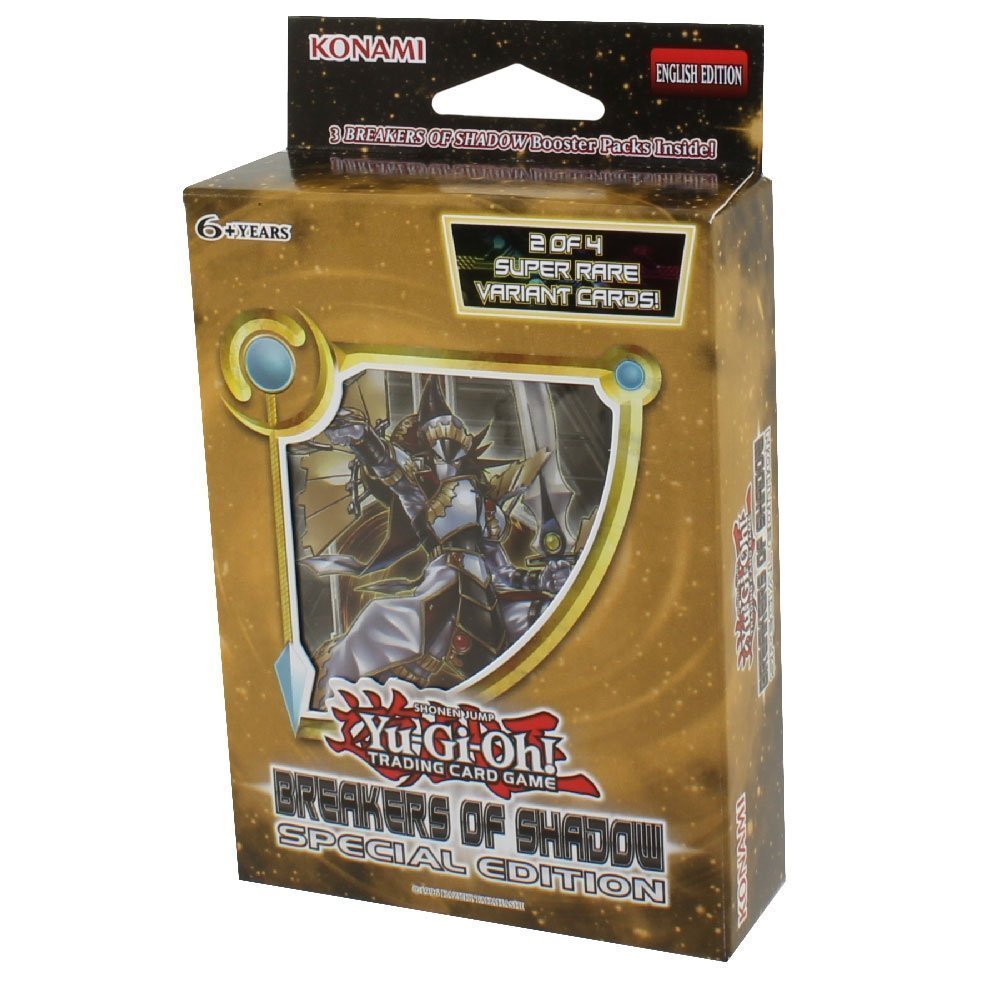 Yugioh Breakers Of Shadow Booster Box Special Edition Mini Box 3 Packs 2 Holos Walmart Com Walmart Com