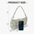 thumbnail image 3 of Retro Armpit Bag for Women Handbag Simple Shoulder Bag Fashionable Underarm Bag Shopping Bag Trendy Commuting Bag brown, 3 of 4