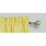 2 Panels Yellow Solid Blackout Thermal Rod Pocket Foam Lined Window ...