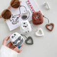 thumbnail image 4 of (Grizzly) Funda de silicona para Airpods, divertida y linda, compatible con Apple Airpods 1 y 2 [Serie Animal], 4 of 4