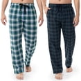 thumbnail image 1 of Pantalón de pijama tejido Fruit of the Loom para hombre, talla XL, azul marino, 1 of 5