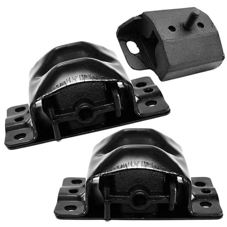 4M Auto Parts Front Left Front Right Engine Mounts & Rear Transmission Mount 3PCS Set. Parts 2394 2292 2292. Complete Set.