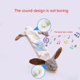 thumbnail image 4 of Dog Chew Toy Dog Squeak Toy Plush Teething Animal Interactive Pet Dog Bone Toy, 4 of 5