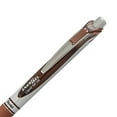 thumbnail image 3 of Pentel EnerGel RTX Retractable Liquid Gel Pen, (0.7mm) Metal Tip, Medium Line, Brown Ink, 12 pack (BL77-E), 3 of 6