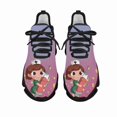 thumbnail image 1 of Yikeluo - Zapatos de enfermería para mujer, otoño e invierno, nuevos, estampados, moda, diseño de temática hospitalaria, tacones bajos, zapatilla para mujer, 1 of 6