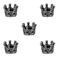 thumbnail image 3 of Qarigey Cuentas de para hacer pulseras, espaciadores de agujeros grandes a la moda, dijes de cúbica de Zirconia, decoración de cristal Type2 NO2 Qarigey CBP271247, 3 of 5